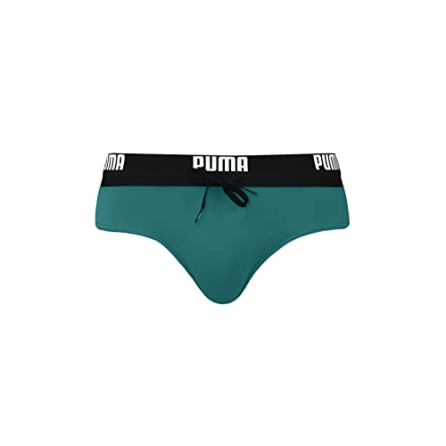 PUMA Męskie logo Swim Briefs, morski, XXL