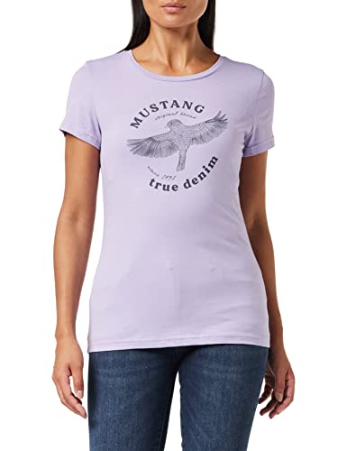 MUSTANG Damska koszulka Alexia C z nadrukiem, Wistera 8176, XS