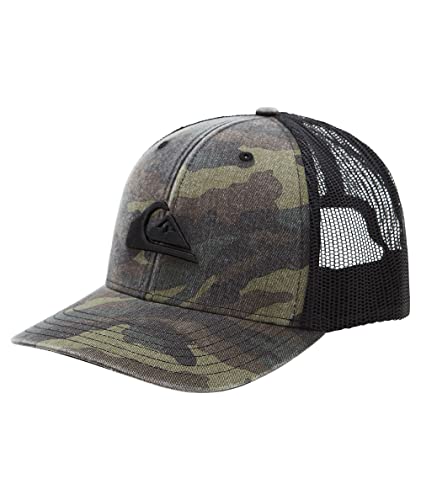Quiksilver Męska czapka z daszkiem Grounder, Camo Grounder, Jeden rozmiar