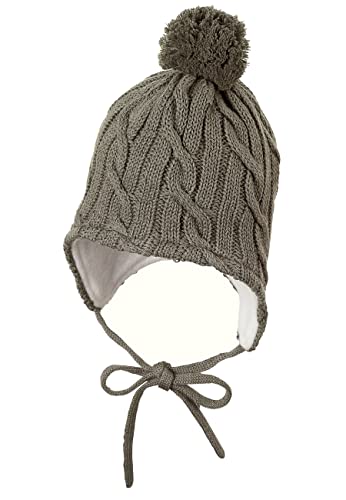 Sterntaler Unisex dziecięca czapka z dzianiny, ciemnozielony, 43