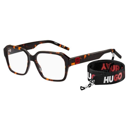 HUGO HG 1222 okulary, Havana, 55 damskie, Havana, 55