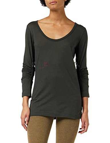 G-STAR RAW Damska koszulka z regulowanym rękawem slim ls (cloack C954-5812), L