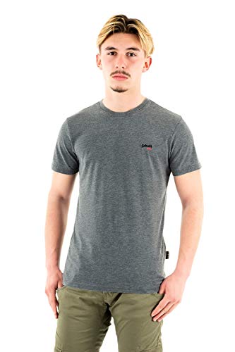 Schott NYC T-shirt męski, czarny, XXL