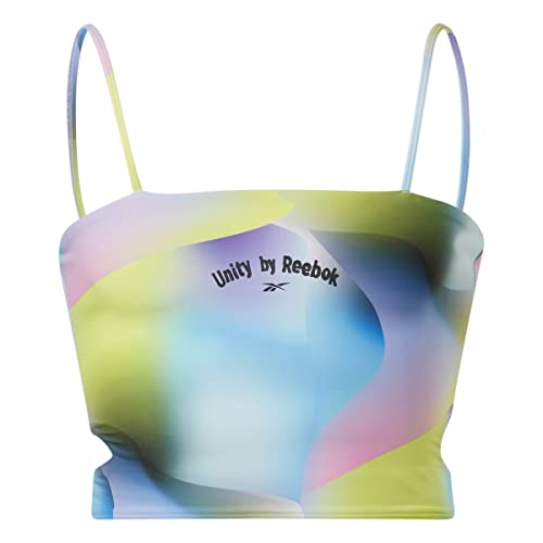 Reebok Biustonosz sportowy unisex, kwasowo-żółty, S