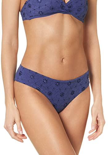 goldenpoint Bikini damski kostium kąpielowy, slipy, średni krój, Sangallo, niebieski, M