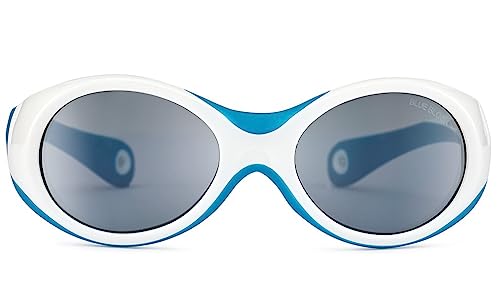 NANO Nanito Okulary Unisex dla dzieci, Biały/Turkusowy, 40/16
