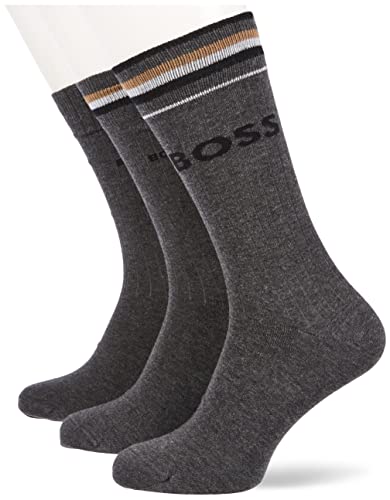 BOSS Męskie skarpety regularne, Medium Grey31., 43-46 EU