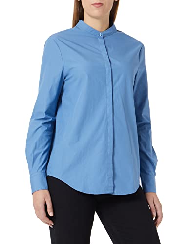 BOSS Damska bluza C_Befelize_19 Blouse, Open Blue474, 36 (DE)