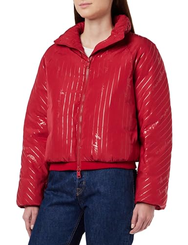 Armani Exchange Damska kurtka sustainable, Turtle Neck, Cuffed Sleeves, Casual Fit Shell Jacket, Passion Signature, XL