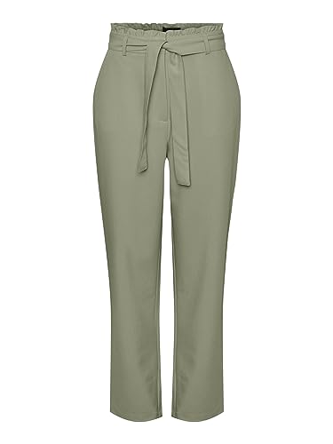 PIECES Damskie spodnie Pcboss Hw Paperbag Straight Pants Noos, Tea, S