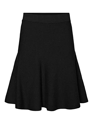 VERO MODA Women's VMNANCY NW Short Skirt GA NOOS spódnica, czarna, S
