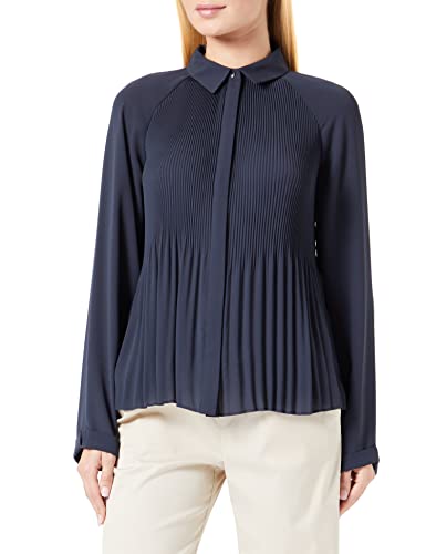 s.Oliver BLACK LABEL Damska bluza 10.2.20.10.100.2126511, niebieska, 38 (DE)