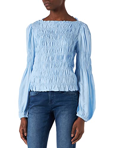 Cream Bluzka damska Crhenva, niebieski (Placid Blue), 38 (DE)