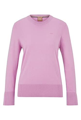 BOSS Damski sweter C_fonneta Knitted_Sweater, Open Pink696, XS