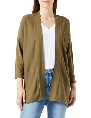 s.Oliver Women's Kardigan, długi rękaw, zielony, 34, zielony, 34