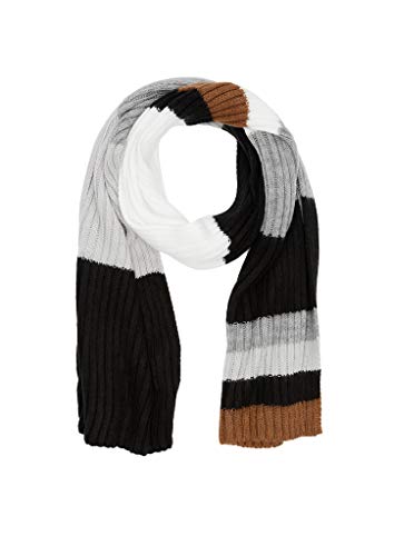 s.Oliver Szalik damski, Szary (Grey/Black Knit 94 x 1), rozmiar uniwersalny