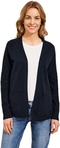 Cecil Damski B253558 Kardigan, deep Blue, XS, Deep Blue, XS