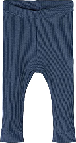 NAME IT Nbnkab dziewczęce legginsy Noos, Sargasso Sea/Szczegóły: melanż, 110 cm
