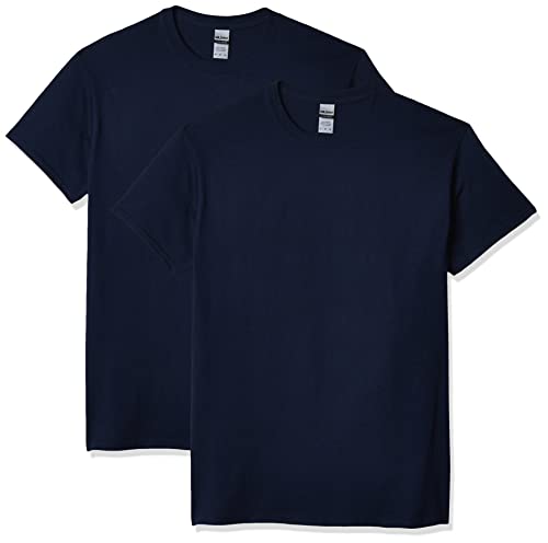 GILDAN Męski T-shirt (2 sztuki), granatowy, 3XL