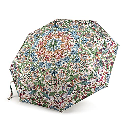 Morris & Co Minilite 2 truskawkowy złodziej lekki parasol z nadrukiem w ziemi