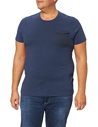 Blend T-shirt męski, 194024/Dress Blues, L
