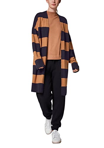 comma Damska kurtka z długim rękawem, 87 g1 brązowy pasek, XL