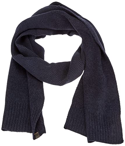 camel active Szalik męski, niebieski (Night Blue), jeden rozmiar