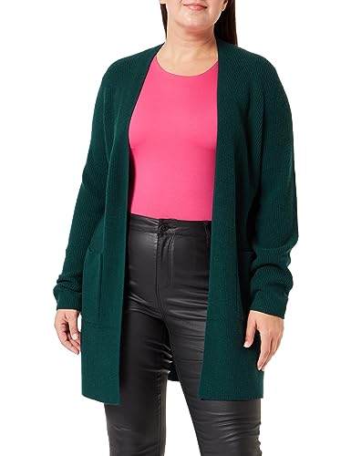 s.Oliver BLACK LABEL Damski kardigan z dzianiny, zielony, 38