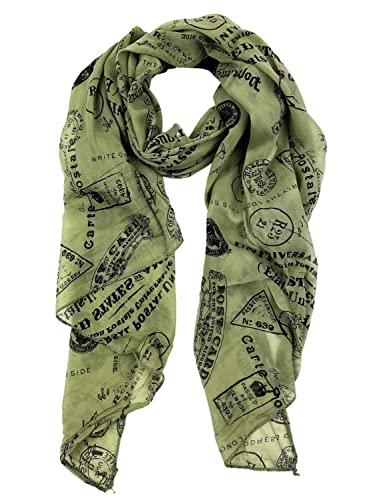 collezione alessandro Szalik paszport Made in Italy, z dodatkiem jedwabiu 150 cm x 80 cm, khaki, jeden rozmiar