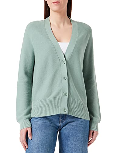 BOSS Kardigan damski C_Faduana Knitted_Cardigan, Open Green351, S, Open Green351, S