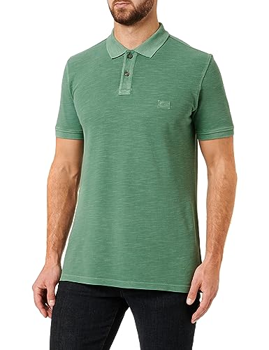 camel active Męska koszulka polo, zielony (Pine Green), XL