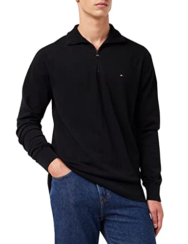 Tommy Hilfiger Sweter męski, Czarny, S