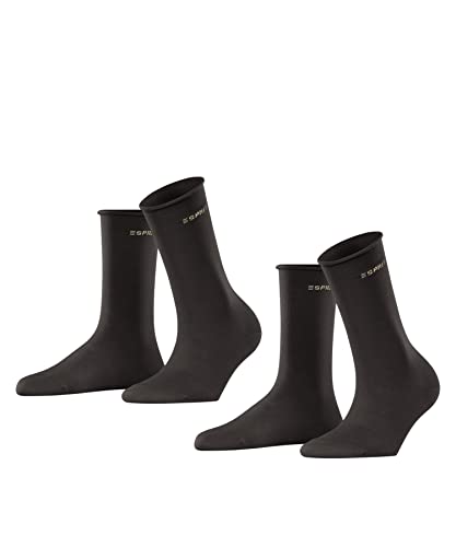 ESPRIT Skarpety damskie (2 sztuki), brązowy (Dark Brown 5230), 35-38 EU