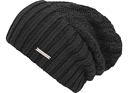 CHILLOUTS Damska czapka Yves Hat Beanie, czarny, jeden rozmiar