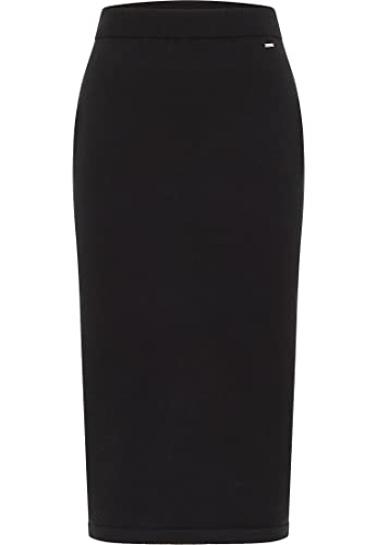 DreiMaster Klassik Spódnica z dzianiny damska 39726277, czarny, M-L