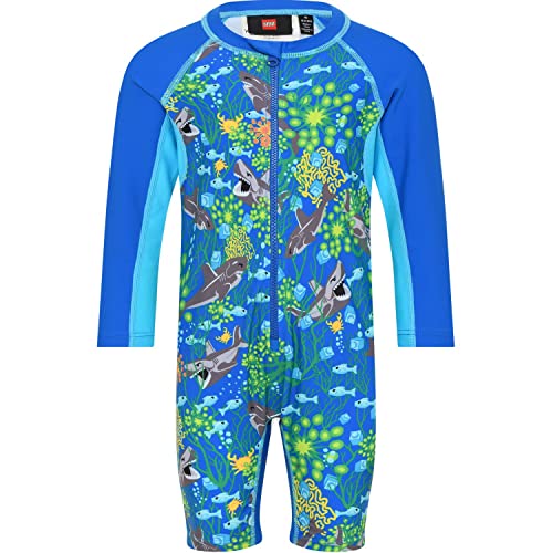 LEGO Unisex Schwimmanzug Sonnenschutz UPF 50+ LWAri 300 kombinezon przeciwsłoneczny, 557 niebieski, 104