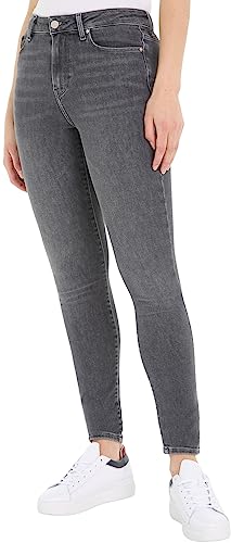 Tommy Hilfiger Damskie spodnie jeansowe Th Flex Harlem U Skinny Hw Luz, Luz, 28W / 30L