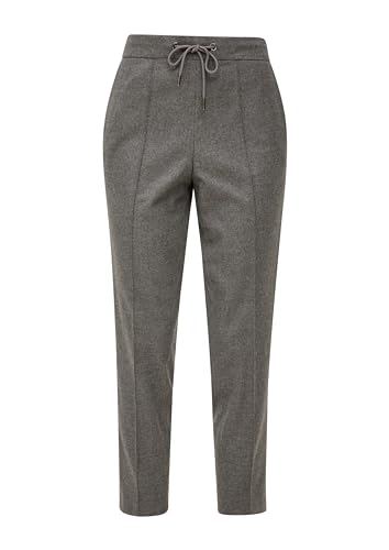 s.Oliver Sales GmbH & Co. KG/s.Oliver Damskie spodnie do biegania, 7/8, 7/8, szary, 48W / 32L