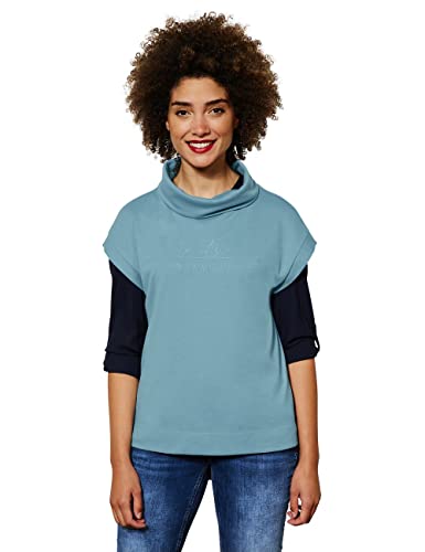 Street One Damski sweter, mleczny jadeit niebieski, 46