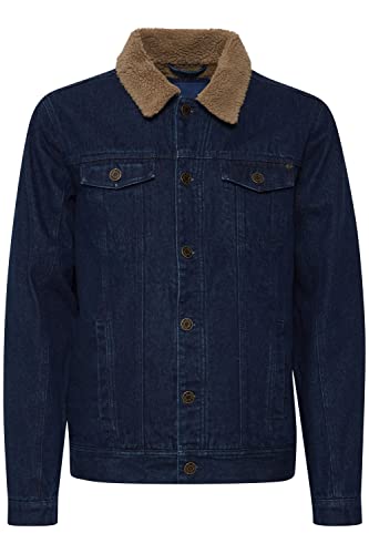 Blend Męska kurtka dżinsowa Outerwear, 200292/Denim Dark Blue, XXL