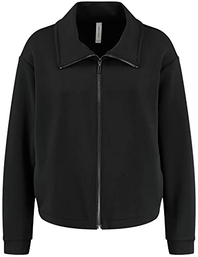 GERRY WEBER Edition Damska kurtka 93218-44020 z dzianiny, czarna, 46