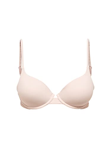 ONLY Women's ONLTRACY T-Shirt Biustonosz Sepia Rose/Detail:DTM LACE, 85C, Sepia Rose/Szczegóły: dtm Lace, 85C