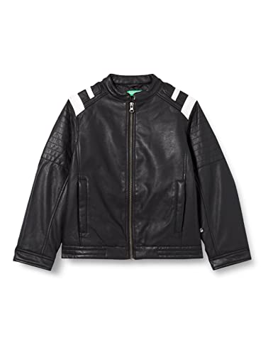 United Colors of Benetton Kurtka dziecięca i młodzieżowa 2ktucn00x, czarna 100, XL