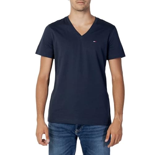 Tommy Hilfiger S/S dzianinowe topy czarny irys, Czarny irys, XXS