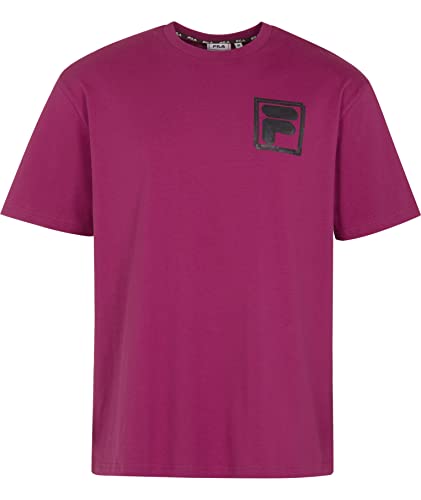 FILA Męski T-shirt Turgutlu Boxy Tee, Wild Aster, S