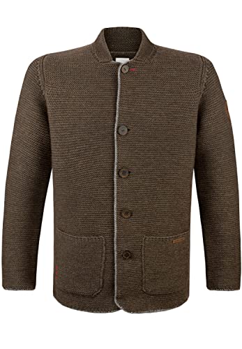 Stockerpoint Kurtka męska Pablo z dzianiny, Tobacco, standardowa, Tobacco, jeden rozmiar