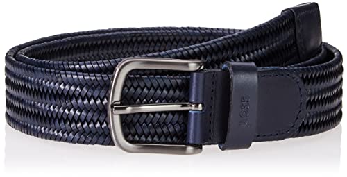 BOSS Pasek męski, Dark Blue401, 100