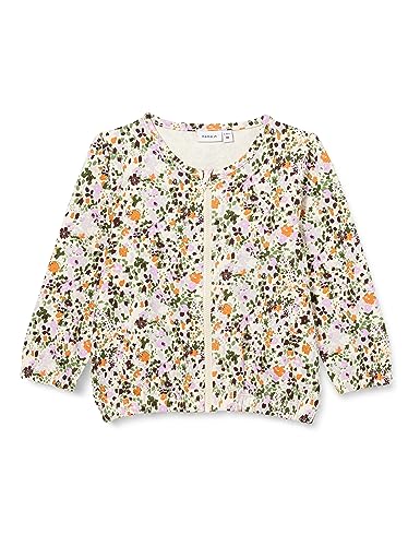 Bestseller A/S NMFLUCCA Sweat Card UNB kardigan dla niemowląt, Buttercream, 86, Buttercream, 86 cm