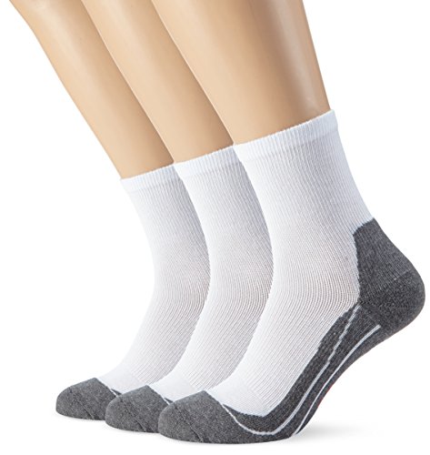 MyWay Golf Skarpety Sportowe, Białe (Białe 660), 47/50 (Rozmiar producenta: 47-50), Zestaw 3 szt