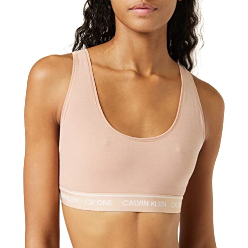 Calvin Klein Damski biustonosz bez podszewki, Glina, M